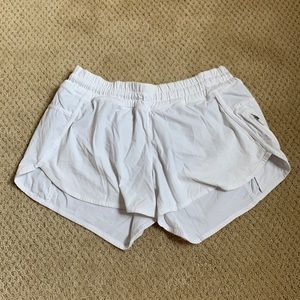 White Tracker V Shorts